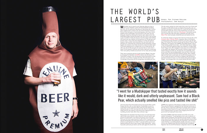 Great British Beer Festival, Plus 1 Magazine